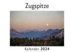 Zugspitze (Wandkalender 2024, Kalender DIN A4 quer, Monatskalender im Querformat mit Kalendarium, Das perfekte Geschenk)