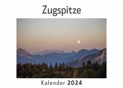 Zugspitze (Wandkalender 2024, Kalender DIN A4 quer, Monatskalender im Querformat mit Kalendarium, Das perfekte Geschenk) - Müller, Anna