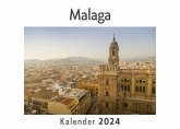 Malaga (Wandkalender 2024, Kalender DIN A4 quer, Monatskalender im Querformat mit Kalendarium, Das perfekte Geschenk)