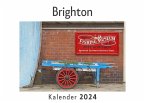 Brighton (Wandkalender 2024, Kalender DIN A4 quer, Monatskalender im Querformat mit Kalendarium, Das perfekte Geschenk)