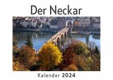 Der Neckar (Wandkalender 2024, Kalender DIN A4 quer, Monatskalender im Querformat mit Kalendarium, Das perfekte Geschenk)