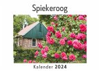 Spiekeroog (Wandkalender 2024, Kalender DIN A4 quer, Monatskalender im Querformat mit Kalendarium, Das perfekte Geschenk)