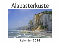 Alabasterküste (Wandkalender 2024, Kalender DIN A4 quer, Monatskalender im Querformat mit Kalendarium, Das perfekte Geschenk) - Müller, Anna