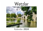 Wetzlar (Wandkalender 2024, Kalender DIN A4 quer, Monatskalender im Querformat mit Kalendarium, Das perfekte Geschenk)