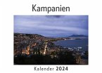 Kampanien (Wandkalender 2024, Kalender DIN A4 quer, Monatskalender im Querformat mit Kalendarium, Das perfekte Geschenk)