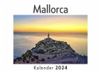 Mallorca (Wandkalender 2024, Kalender DIN A4 quer, Monatskalender im Querformat mit Kalendarium, Das perfekte Geschenk)