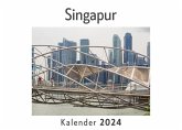 Singapur (Wandkalender 2024, Kalender DIN A4 quer, Monatskalender im Querformat mit Kalendarium, Das perfekte Geschenk)