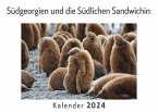 Südgeorgien und die Südlichen Sandwichinseln (Wandkalender 2024, Kalender DIN A4 quer, Monatskalender im Querformat mit Kalendarium, Das perfekte Geschenk)