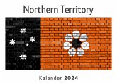 Northern Territory (Wandkalender 2024, Kalender DIN A4 quer, Monatskalender im Querformat mit Kalendarium, Das perfekte Geschenk)