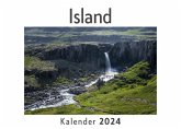 Island (Wandkalender 2024, Kalender DIN A4 quer, Monatskalender im Querformat mit Kalendarium, Das perfekte Geschenk) Island (Wandkalender 2024, Kalender DIN A4 quer, Monatskalender im Querformat mit Kalendarium, Das perfekte Geschenk)