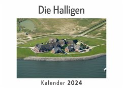 Die Halligen (Wandkalender 2024, Kalender DIN A4 quer, Monatskalender im Querformat mit Kalendarium, Das perfekte Geschenk) - Müller, Anna