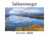 Salzkammergut (Wandkalender 2024, Kalender DIN A4 quer, Monatskalender im Querformat mit Kalendarium, Das perfekte Geschenk)