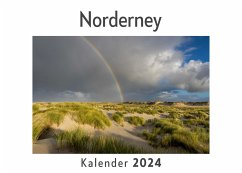 Norderney (Wandkalender 2024, Kalender DIN A4 quer, Monatskalender im Querformat mit Kalendarium, Das perfekte Geschenk) - Müller, Anna