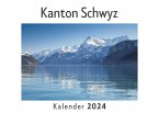 Kanton Schwyz (Wandkalender 2024, Kalender DIN A4 quer, Monatskalender im Querformat mit Kalendarium, Das perfekte Geschenk)