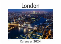 London (Wandkalender 2024, Kalender DIN A4 quer, Monatskalender im Querformat mit Kalendarium, Das perfekte Geschenk) - Müller, Anna