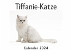 Tiffanie-Katze (Wandkalender 2024, Kalender DIN A4 quer, Monatskalender im Querformat mit Kalendarium, Das perfekte Geschenk)