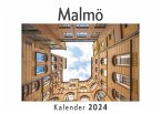 Malmö (Wandkalender 2024, Kalender DIN A4 quer, Monatskalender im Querformat mit Kalendarium, Das perfekte Geschenk)