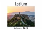 Latium (Wandkalender 2024, Kalender DIN A4 quer, Monatskalender im Querformat mit Kalendarium, Das perfekte Geschenk)