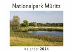 Nationalpark Müritz (Wandkalender 2024, Kalender DIN A4 quer, Monatskalender im Querformat mit Kalendarium, Das perfekte Geschenk)