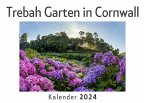 Trebah Garten in Cornwall (Wandkalender 2024, Kalender DIN A4 quer, Monatskalender im Querformat mit Kalendarium, Das perfekte Geschenk)