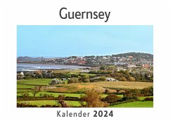 Cover Guernsey (Wandkalender 2024, Kalender DIN A4 quer, Monatskalender im Querformat mit Kalendarium, Das perfekte Geschenk)
