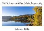 Der Schwarzwälder Schluchtensteig (Wandkalender 2024, Kalender DIN A4 quer, Monatskalender im Querformat mit Kalendarium, Das perfekte Geschenk)