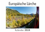 Europäische Lärche (Wandkalender 2024, Kalender DIN A4 quer, Monatskalender im Querformat mit Kalendarium, Das perfekte Geschenk)