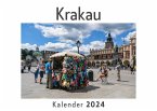 Krakau (Wandkalender 2024, Kalender DIN A4 quer, Monatskalender im Querformat mit Kalendarium, Das perfekte Geschenk)