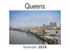 Queens (Wandkalender 2024, Kalender DIN A4 quer, Monatskalender im Querformat mit Kalendarium, Das perfekte Geschenk)