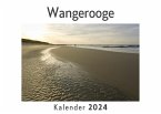 Wangerooge (Wandkalender 2024, Kalender DIN A4 quer, Monatskalender im Querformat mit Kalendarium, Das perfekte Geschenk)