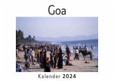 Goa (Wandkalender 2024, Kalender DIN A4 quer, Monatskalender im Querformat mit Kalendarium, Das perfekte Geschenk)