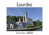 Lourdes (Wandkalender 2024, Kalender DIN A4 quer, Monatskalender im Querformat mit Kalendarium, Das perfekte Geschenk)