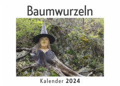 Baumwurzeln (Wandkalender 2024, Kalender DIN A4 quer, Monatskalender im Querformat mit Kalendarium, Das perfekte Geschenk) - Müller, Anna