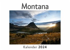 Montana (Wandkalender 2024, Kalender DIN A4 quer, Monatskalender im Querformat mit Kalendarium, Das perfekte Geschenk) - Müller, Anna