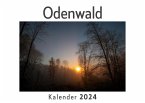 Odenwald (Wandkalender 2024, Kalender DIN A4 quer, Monatskalender im Querformat mit Kalendarium, Das perfekte Geschenk)