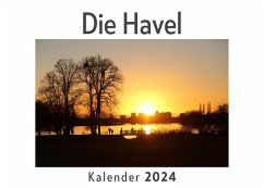 Die Havel (Wandkalender 2024, Kalender DIN A4 quer, Monatskalender im Querformat mit Kalendarium, Das perfekte Geschenk) - Müller, Anna