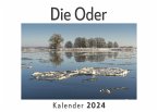 Die Oder (Wandkalender 2024, Kalender DIN A4 quer, Monatskalender im Querformat mit Kalendarium, Das perfekte Geschenk)