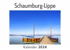 Schaumburg-Lippe (Wandkalender 2024, Kalender DIN A4 quer, Monatskalender im Querformat mit Kalendarium, Das perfekte Geschenk)