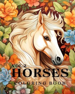 Horses Coloring Book vol.2 - Huntelar, James