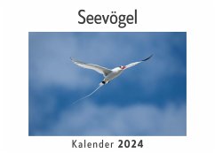 Seevögel (Wandkalender 2024, Kalender DIN A4 quer, Monatskalender im Querformat mit Kalendarium, Das perfekte Geschenk) - Müller, Anna