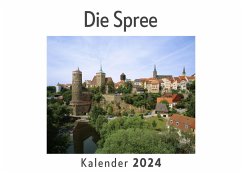 Die Spree (Wandkalender 2024, Kalender DIN A4 quer, Monatskalender im Querformat mit Kalendarium, Das perfekte Geschenk) - Müller, Anna