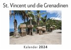 St. Vincent und die Grenadinen (Wandkalender 2024, Kalender DIN A4 quer, Monatskalender im Querformat mit Kalendarium, Das perfekte Geschenk)