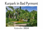 Kurpark in Bad Pyrmont (Wandkalender 2024, Kalender DIN A4 quer, Monatskalender im Querformat mit Kalendarium, Das perfekte Geschenk)