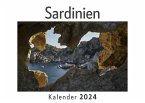 Sardinien (Wandkalender 2024, Kalender DIN A4 quer, Monatskalender im Querformat mit Kalendarium, Das perfekte Geschenk)