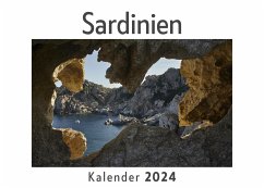 Sardinien (Wandkalender 2024, Kalender DIN A4 quer, Monatskalender im Querformat mit Kalendarium, Das perfekte Geschenk) - Müller, Anna