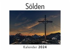 Sölden (Wandkalender 2024, Kalender DIN A4 quer, Monatskalender im Querformat mit Kalendarium, Das perfekte Geschenk) - Müller, Anna