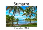 Sumatra (Wandkalender 2024, Kalender DIN A4 quer, Monatskalender im Querformat mit Kalendarium, Das perfekte Geschenk)