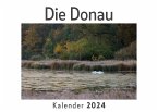 Die Donau (Wandkalender 2024, Kalender DIN A4 quer, Monatskalender im Querformat mit Kalendarium, Das perfekte Geschenk)
