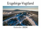 Erzgebirge-Vogtland (Wandkalender 2024, Kalender DIN A4 quer, Monatskalender im Querformat mit Kalendarium, Das perfekte Geschenk)