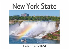 Niagarafälle (Wandkalender 2024, Kalender DIN A4 quer, Monatskalender im Querformat mit Kalendarium, Das perfekte Geschenk) - Müller, Anna